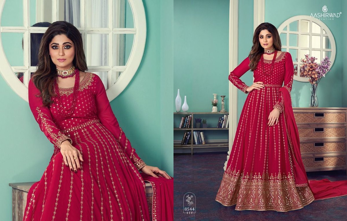 Aashirwad Creation Gulnar 8542-8546 Series 3