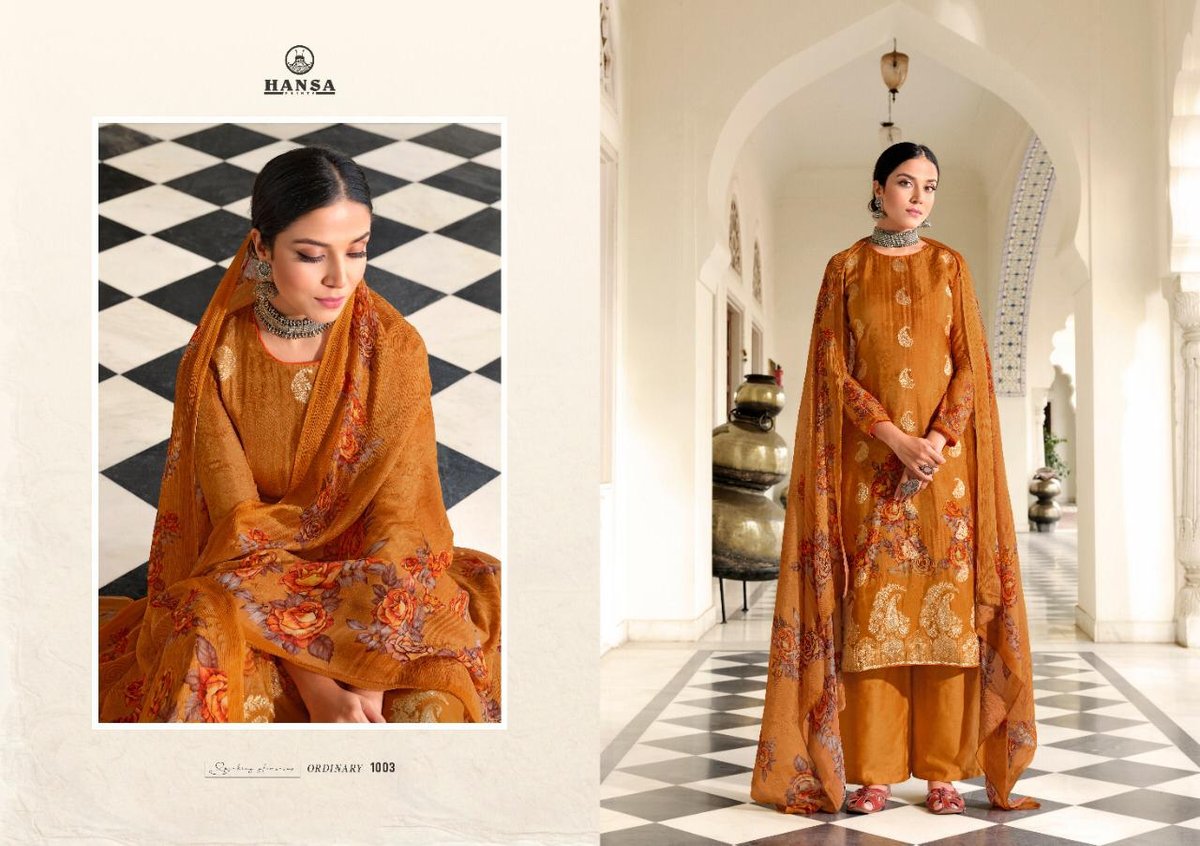 Hansa Prints Banaras Vritee  1001-1006 Series 3
