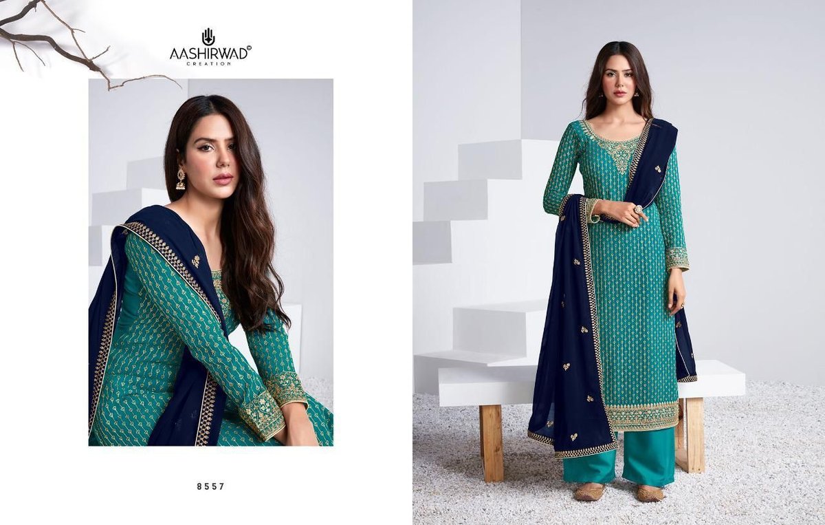 Aashirwad Creation Sayli 8553-8558 Series 5