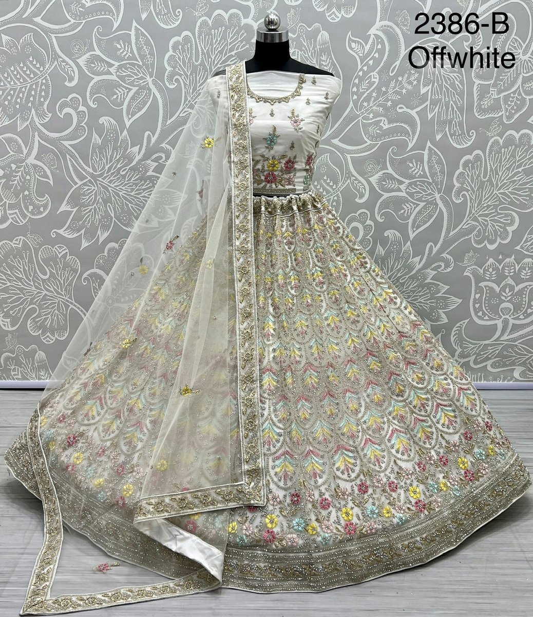 Anjani Art Designer Lehenga 2386 Colors 2