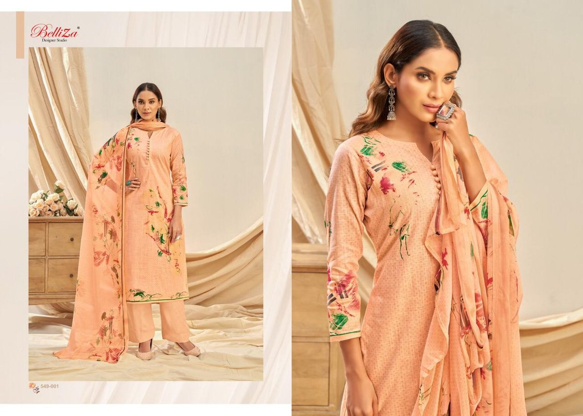 Belliza Designer Rukhsar 549-001 to 549-010 Series 1