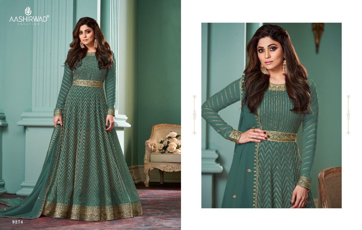 Aashirwad Creation Alizza Signature 9274-9278 Series 1