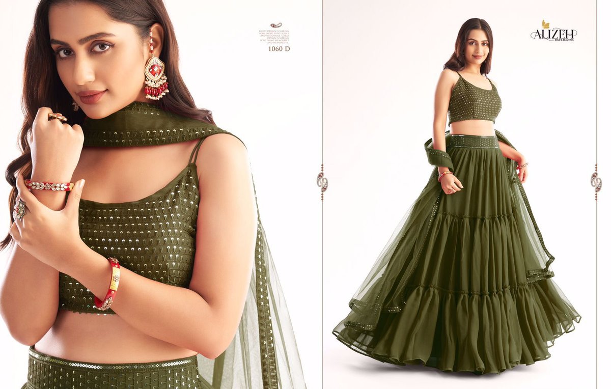 Alizeh Engagement Ready To Wear 1060 Colors 4
