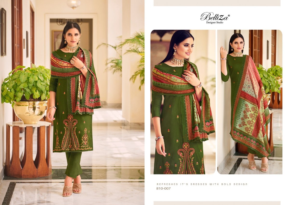 Belliza Designer Ibadat 810-001 to 810-008 Series 7