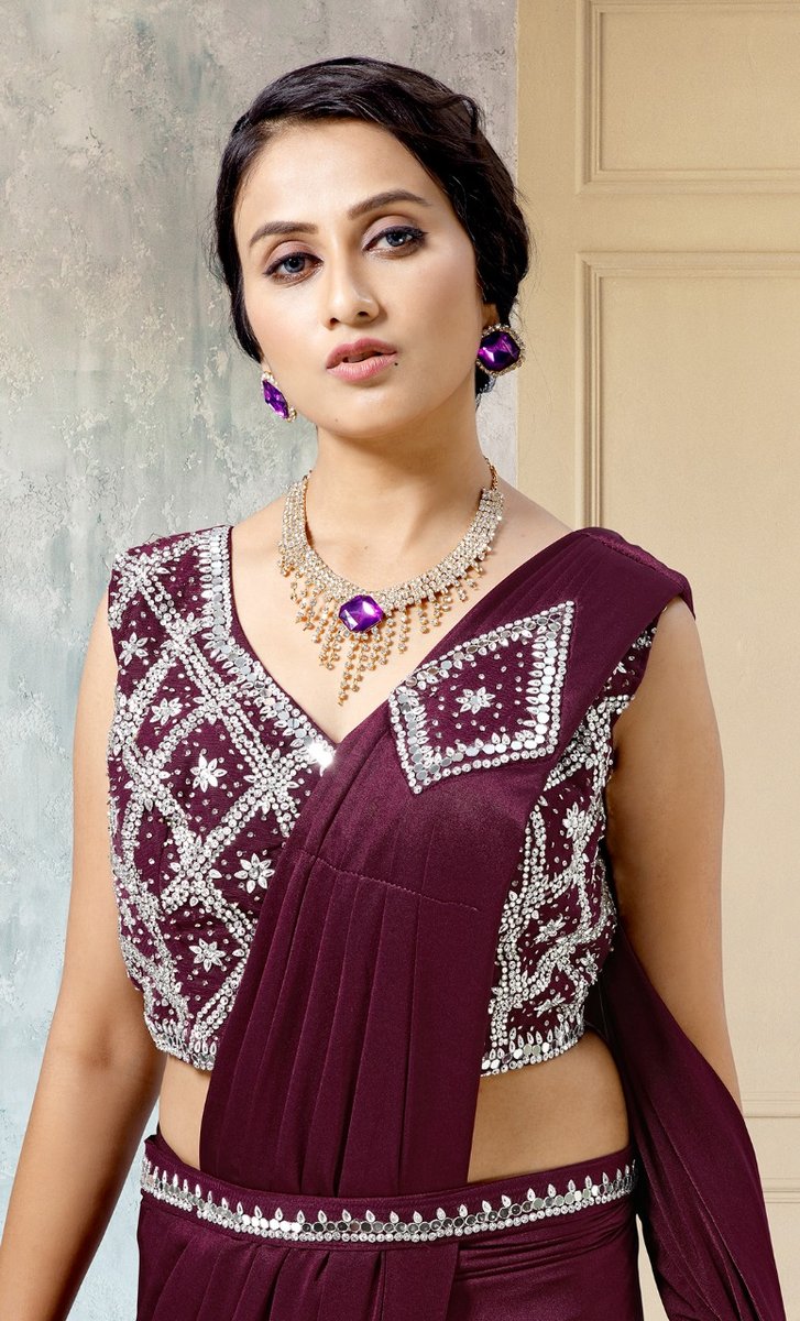 Aamoha Trendz Ready To Wear Designer Saree 1015581 Colors 3