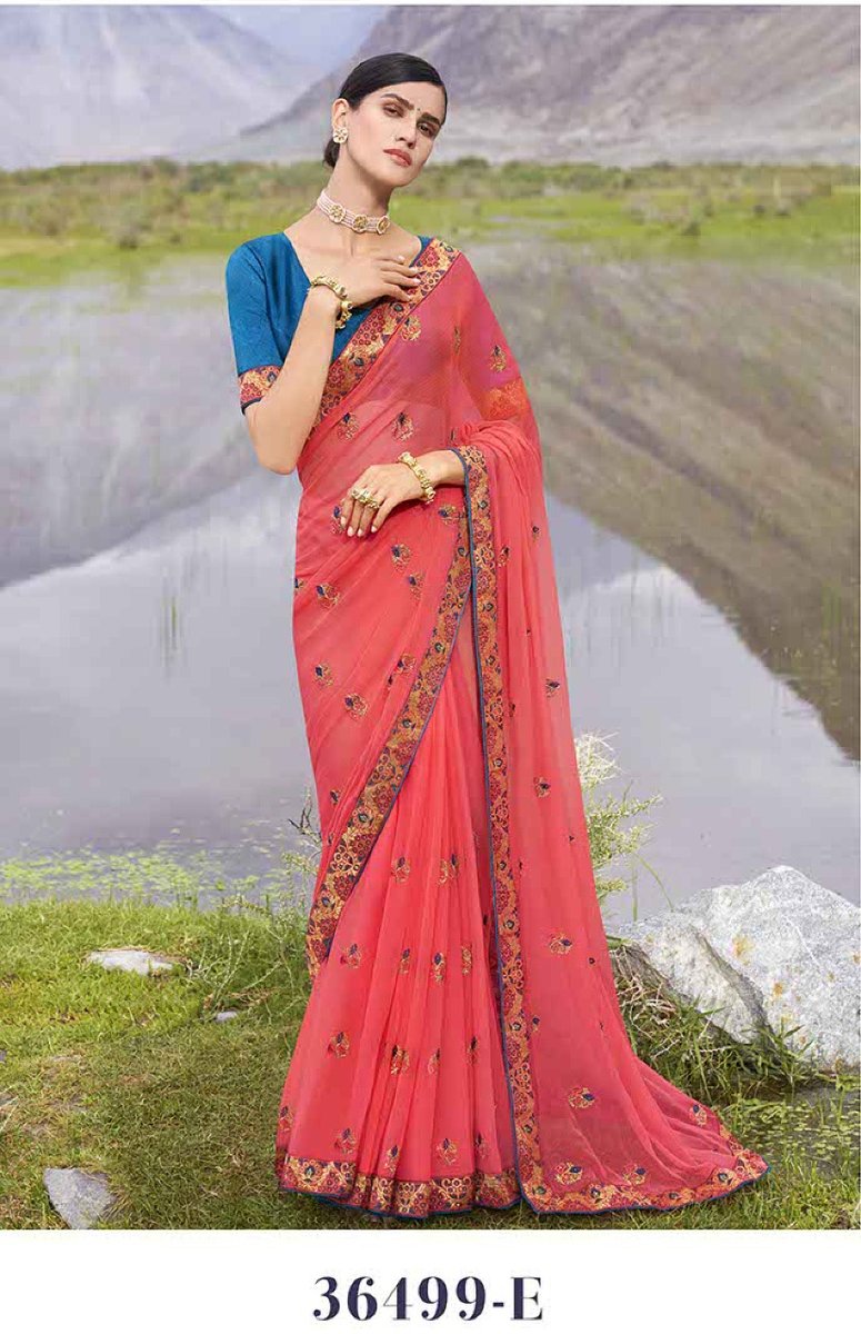 Anushree Saree Lavanya 36499 Colors 5