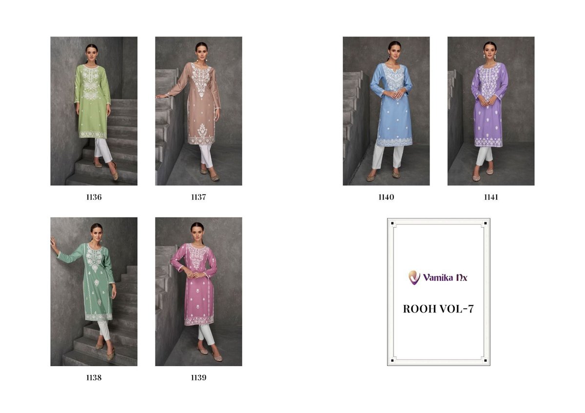 VAMIKA NX ROOH VOL-7 1136 TO 1141 7