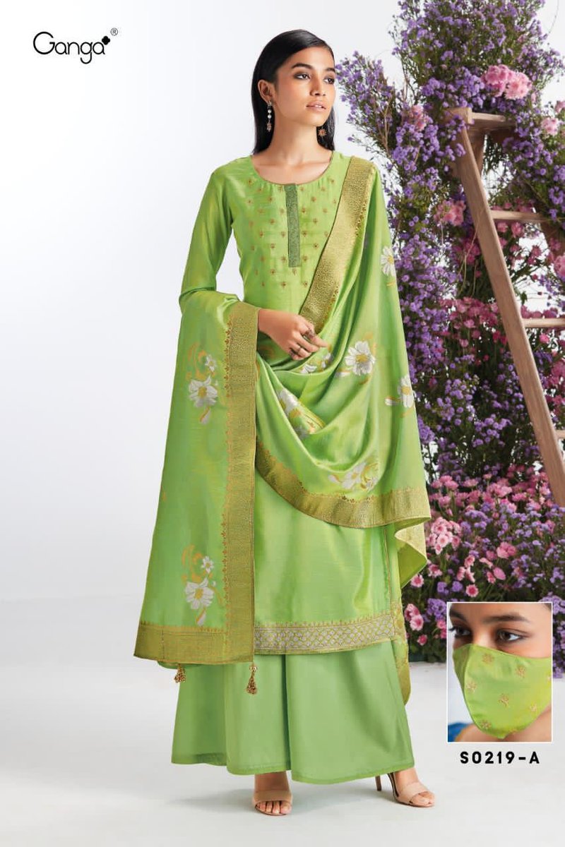 Ganga Fashion Clovia 219 Colours 1