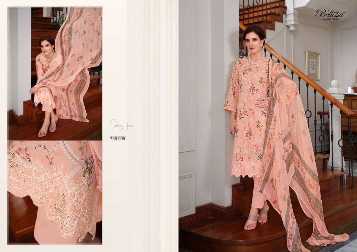 Belliza Designer Florence 786-001 to 786-010 Series 8