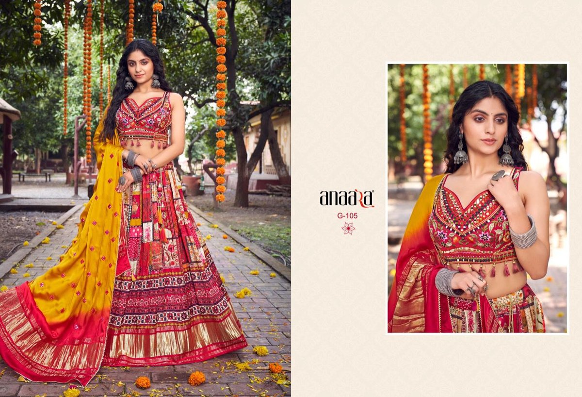 Tathastu Lehenga Anaara G-101 to G-107 Series 5