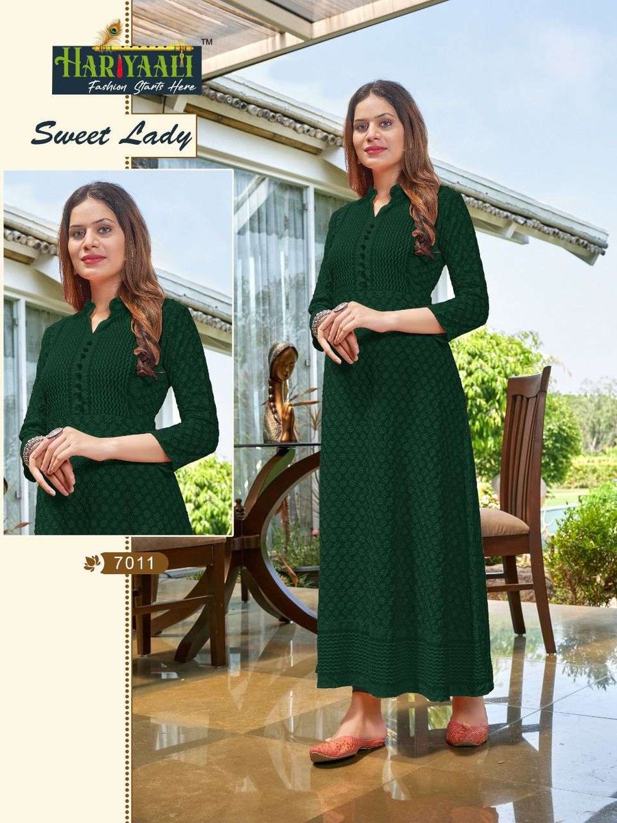 Hariyaali Fashion Sweet Lady 7002-7018 Series 10