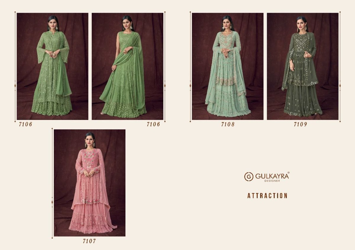 Gulkayra Designer Attraction 7106-7109 Series 6