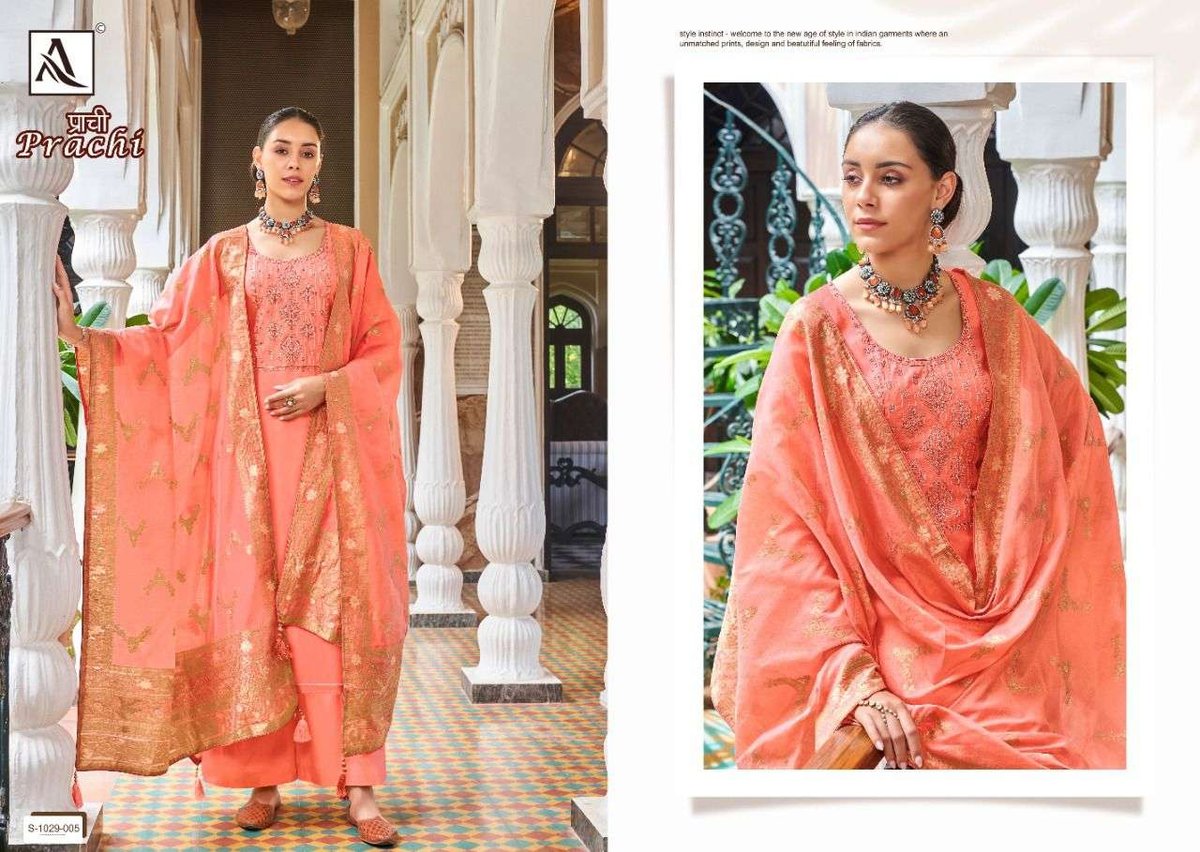 Alok Suits Prachi 1029-001 to 1029-006 Series 5