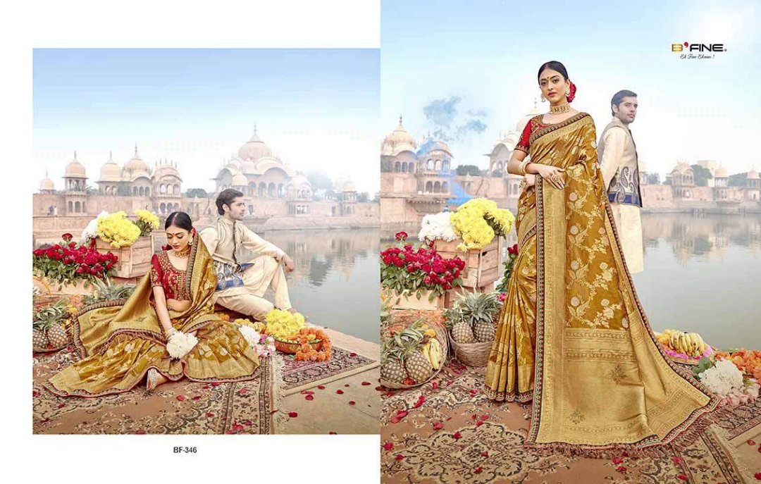B'Fine Saree Malavika 341-349 Series 5