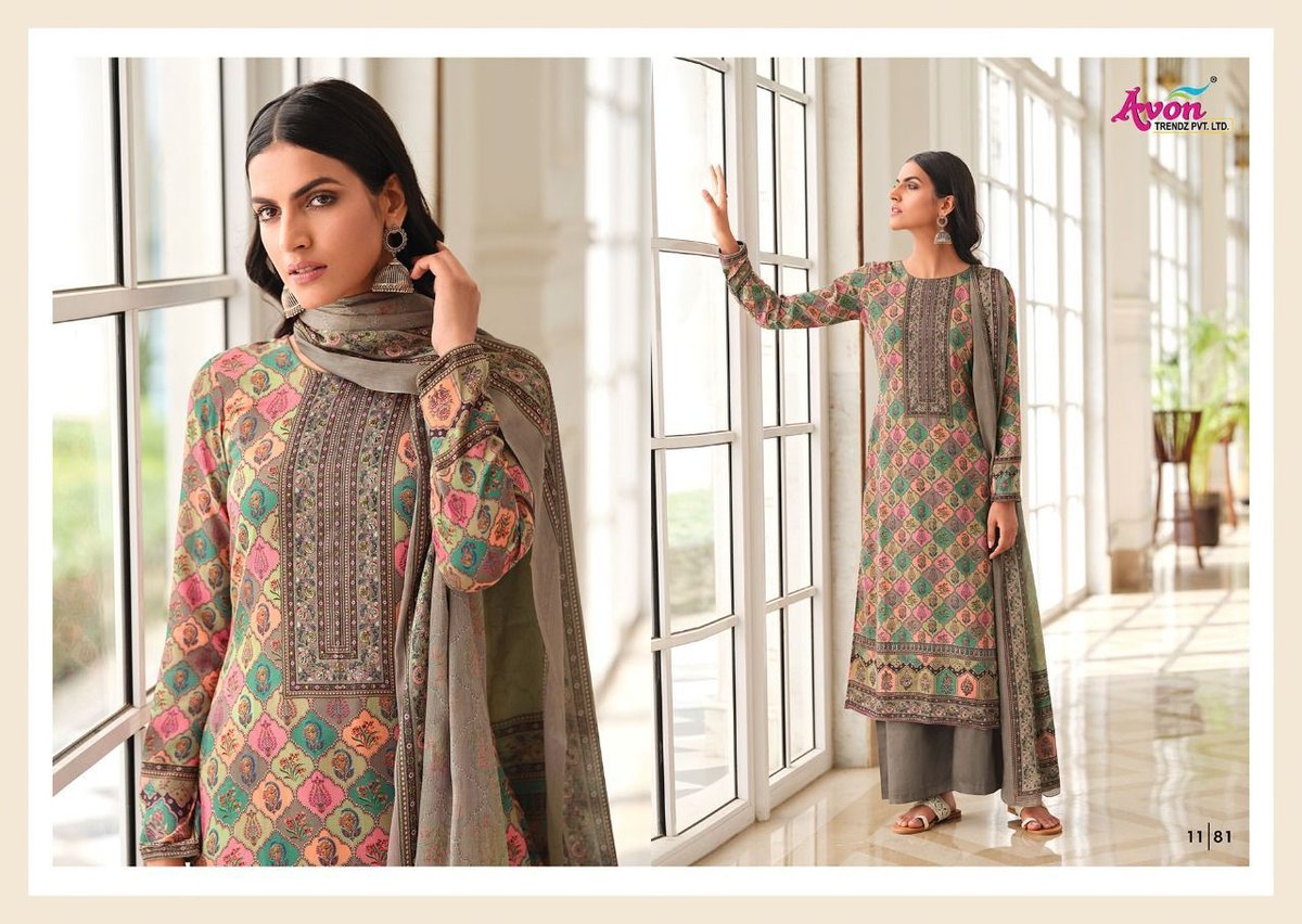 Avon Trendz Jugni Velvet 1181-1186 Series 1