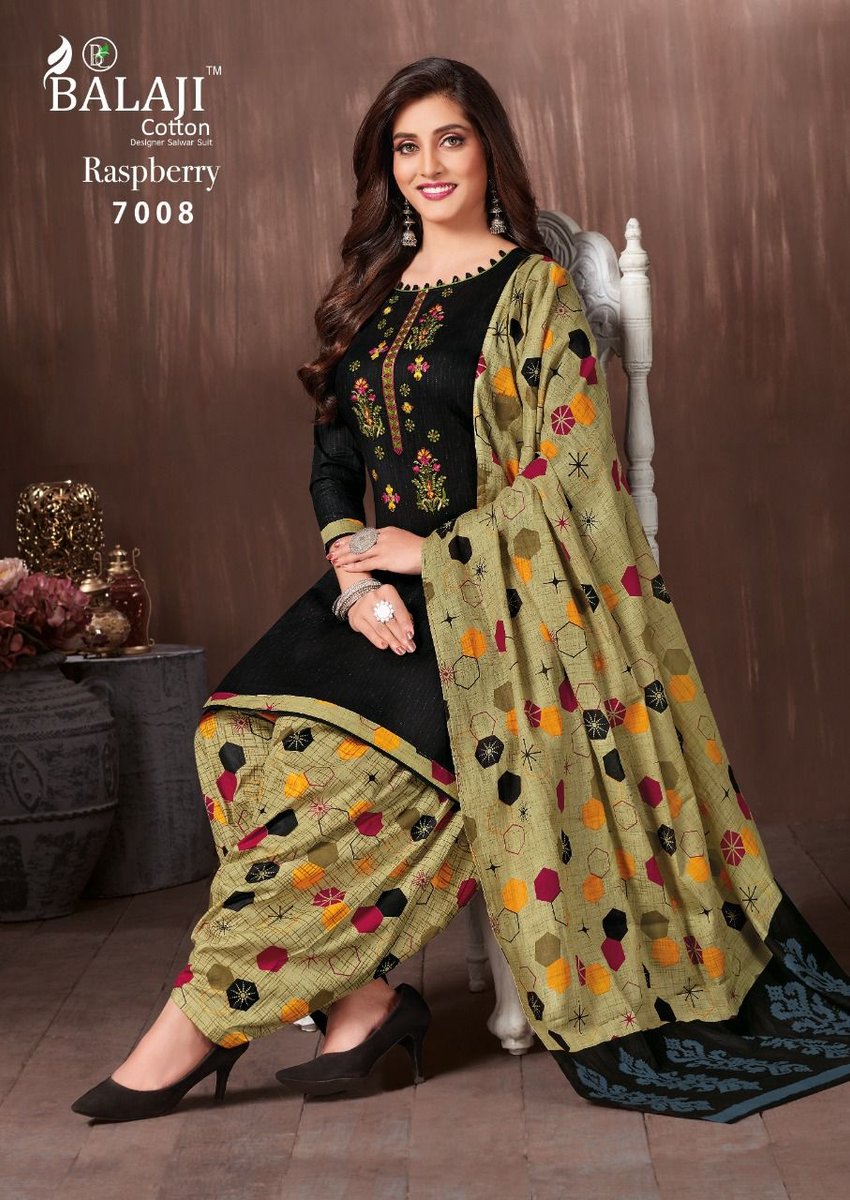 Balaji Cotton Raspberry Vol-7 7001-7012 Series 8