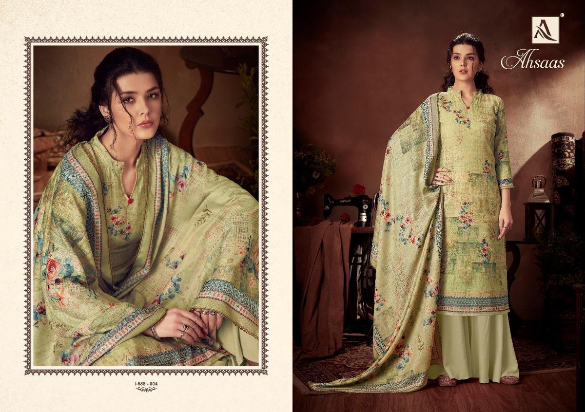 Alok Suits Ahsaas 688-001 to 688-010 Series 4