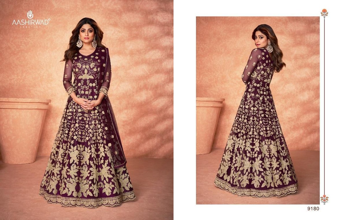 Aashirwad Creation Morni 9180-9184 Series 1