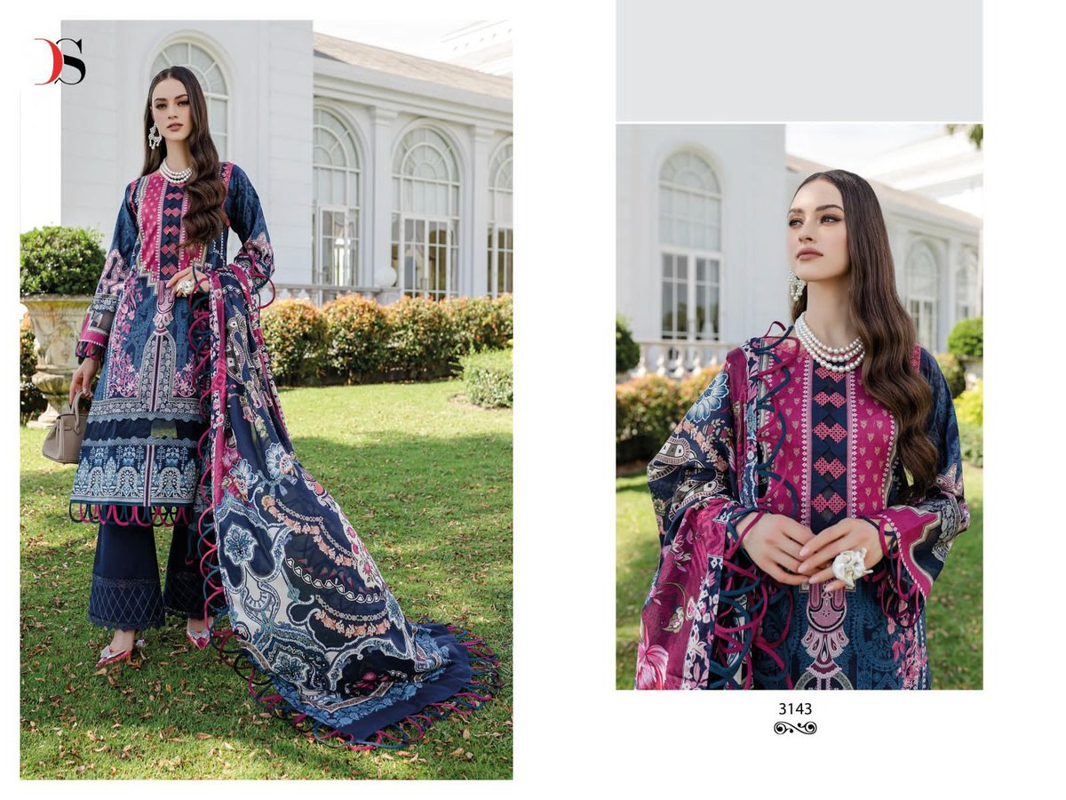 Deepsy Suit Firdous Urbane-23 Vol-2 3141-3148 Series 3
