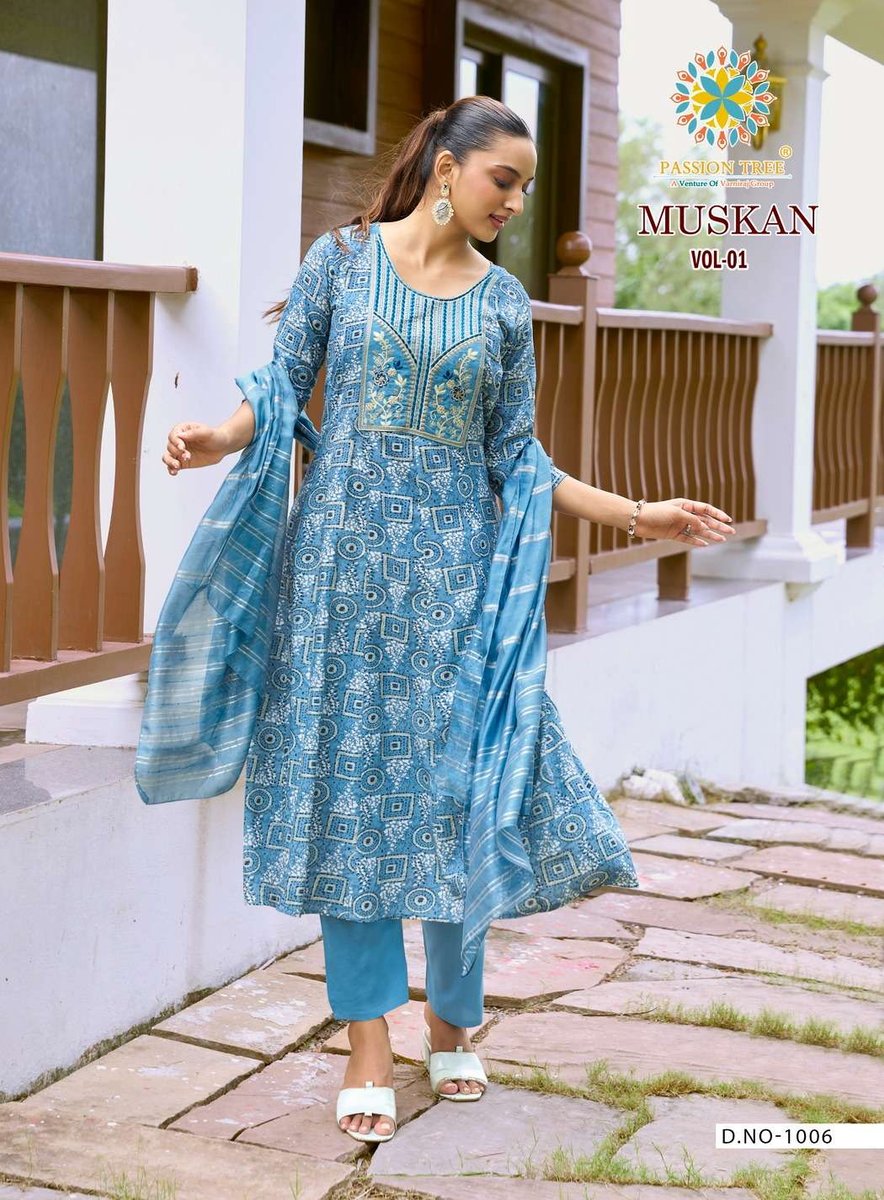 PASSION TREE MUSKAN VOL- 1 1001-1008 SERIES 6