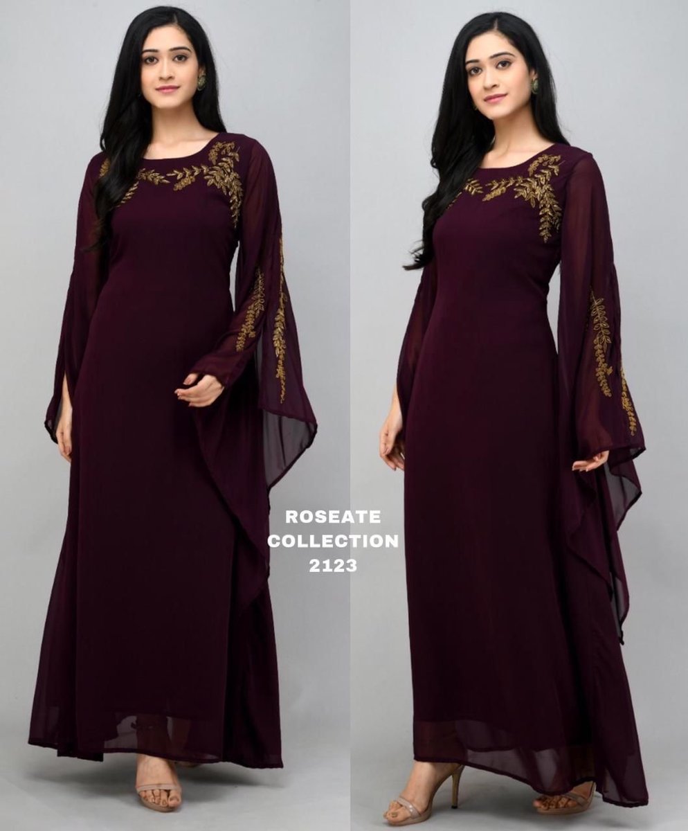 Bollywood Designer Roseate Gown 2123 Colors 4