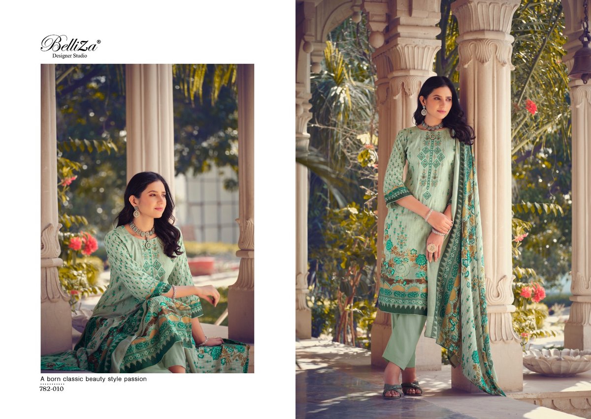 Belliza Designer Naira Vol-6 782-001 to 782-010 Series 10