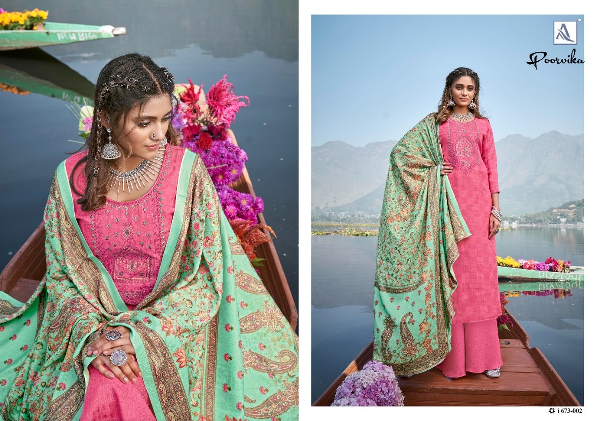 Alok Suits Poorvika 673-001-673-010 Series 2