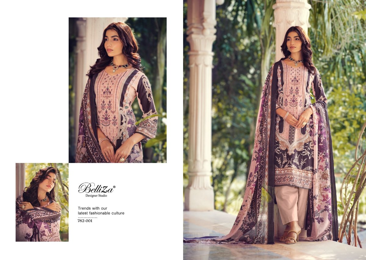 Belliza Designer Naira Vol-6 782-001 to 782-010 Series 1