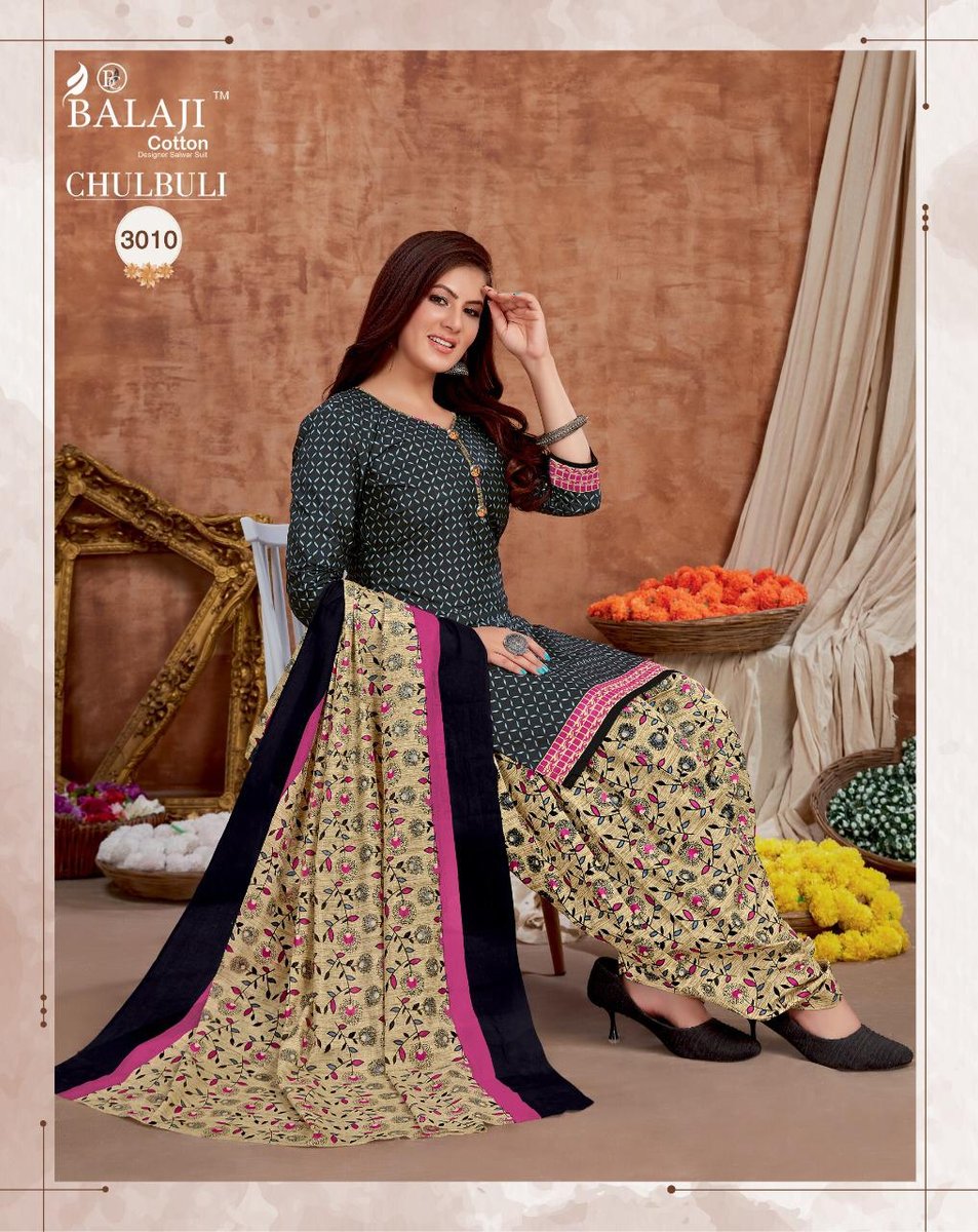 Balaji Cotton Chulbuli Vol-3 3001-3012 Series 10