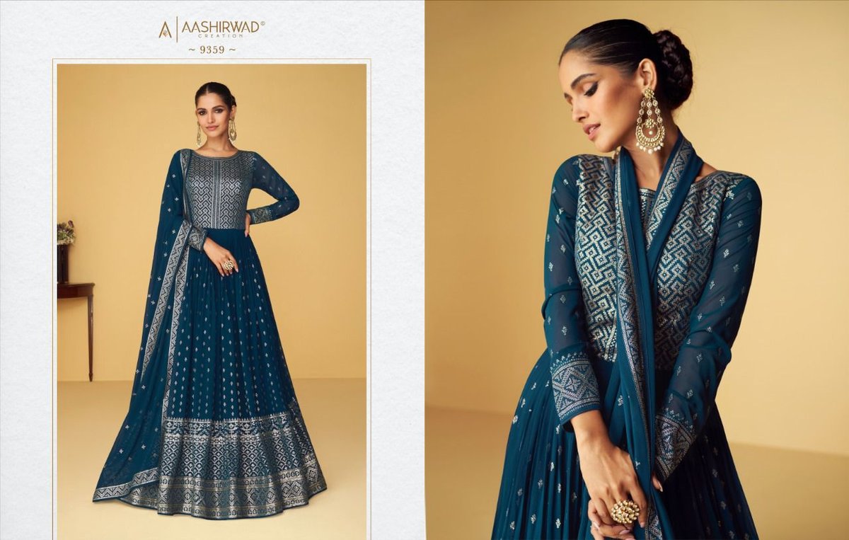 Aashirwad Creation Sana 9358-9361 Series 2
