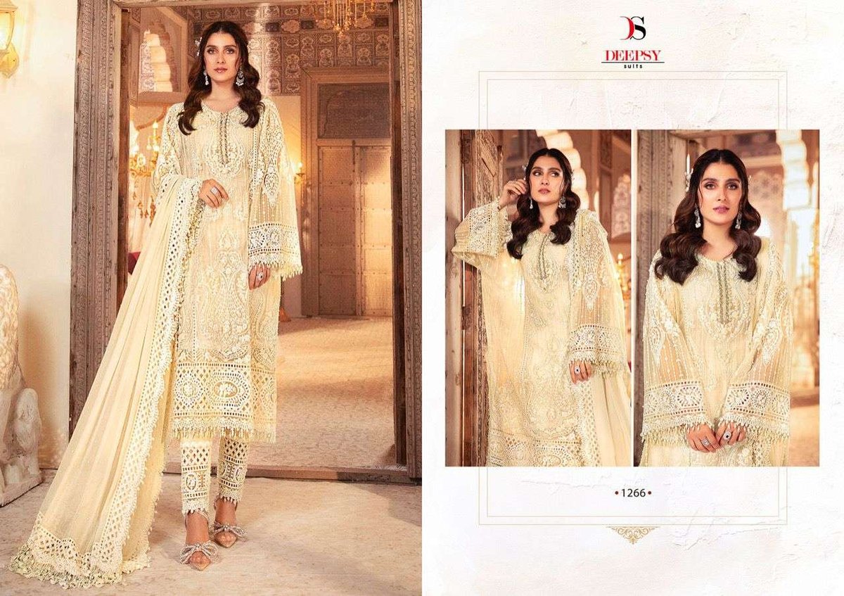 Deepsy Suits Maria.B Nx Embroidered Vol-21 1261-1267 Series 4