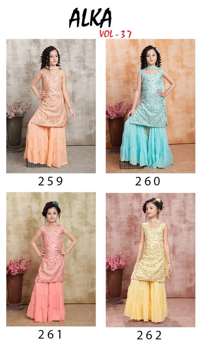 Alka Children Wear Vol-37 259-262 Series 5