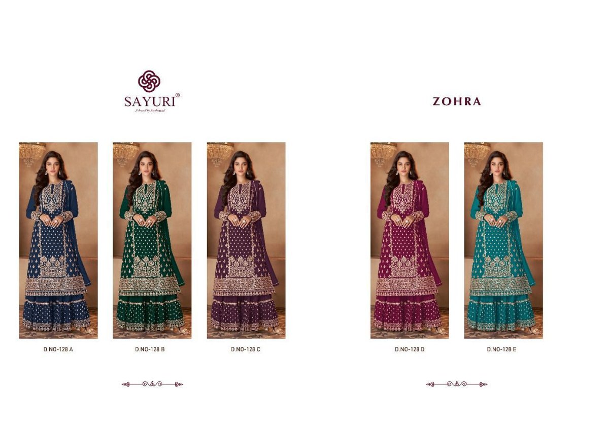 Aashirwad Creation Sayuri Zohra 128 Colors 6