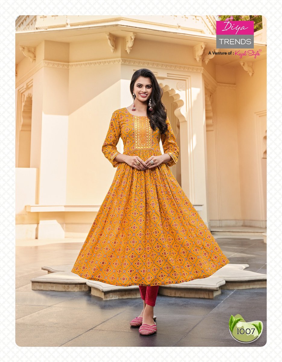 Diya Trends Gulabi Girl Vol-1 1001-1008 Series 7