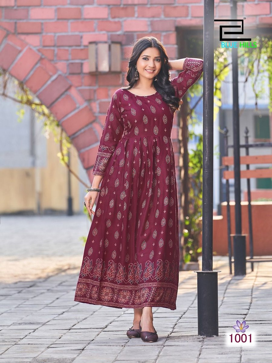 Blue Hills Kesar 1001-1005 Series 1
