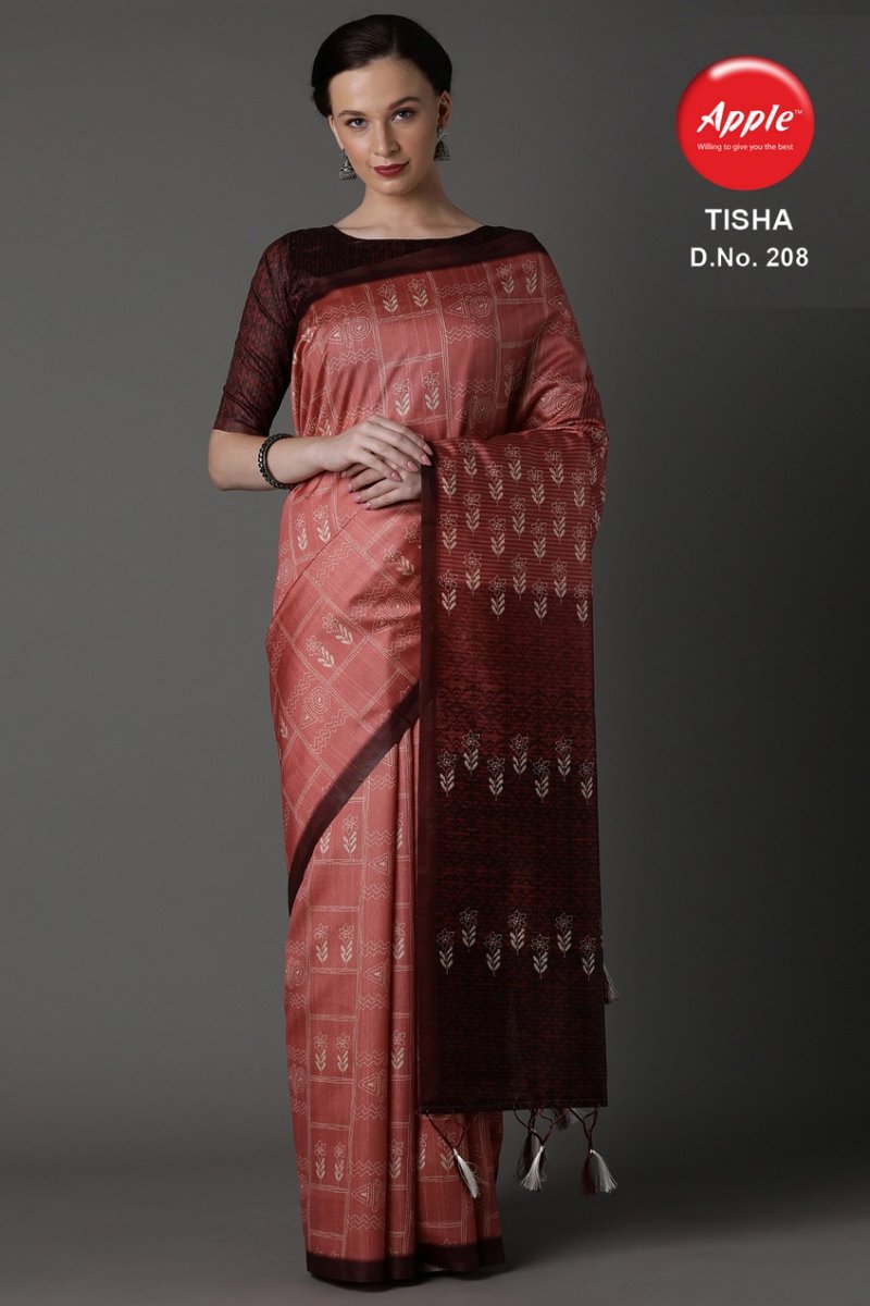 Apple Saree Tisha Vol-2 201-212 Series 8
