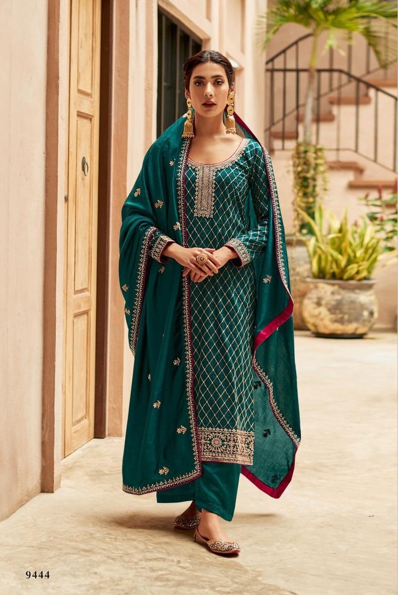 Aashirwad Creation Nargish 9442-9446 Series 3