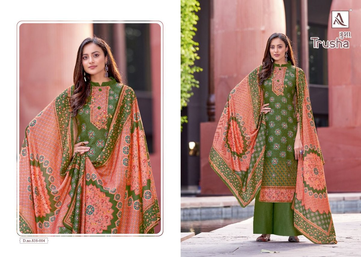 Alok Suits Trusha 838-001 To 838-010 Series 4