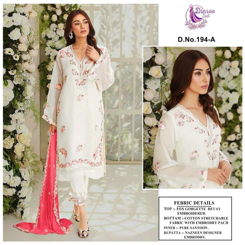 Dinsaa Suit Ready Made Collection 194 Colors 1