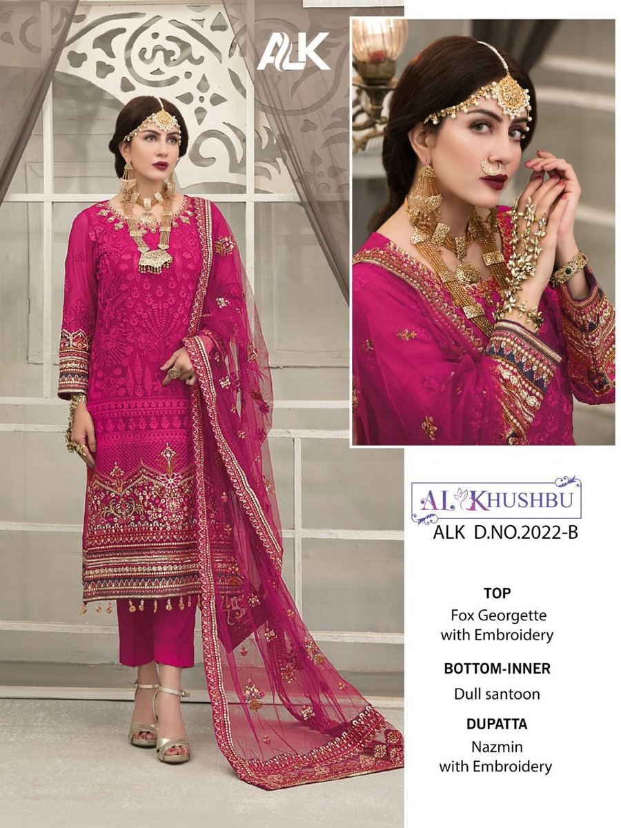 AL Khushbu Designer Suit Hit Design 2022 Colors 2