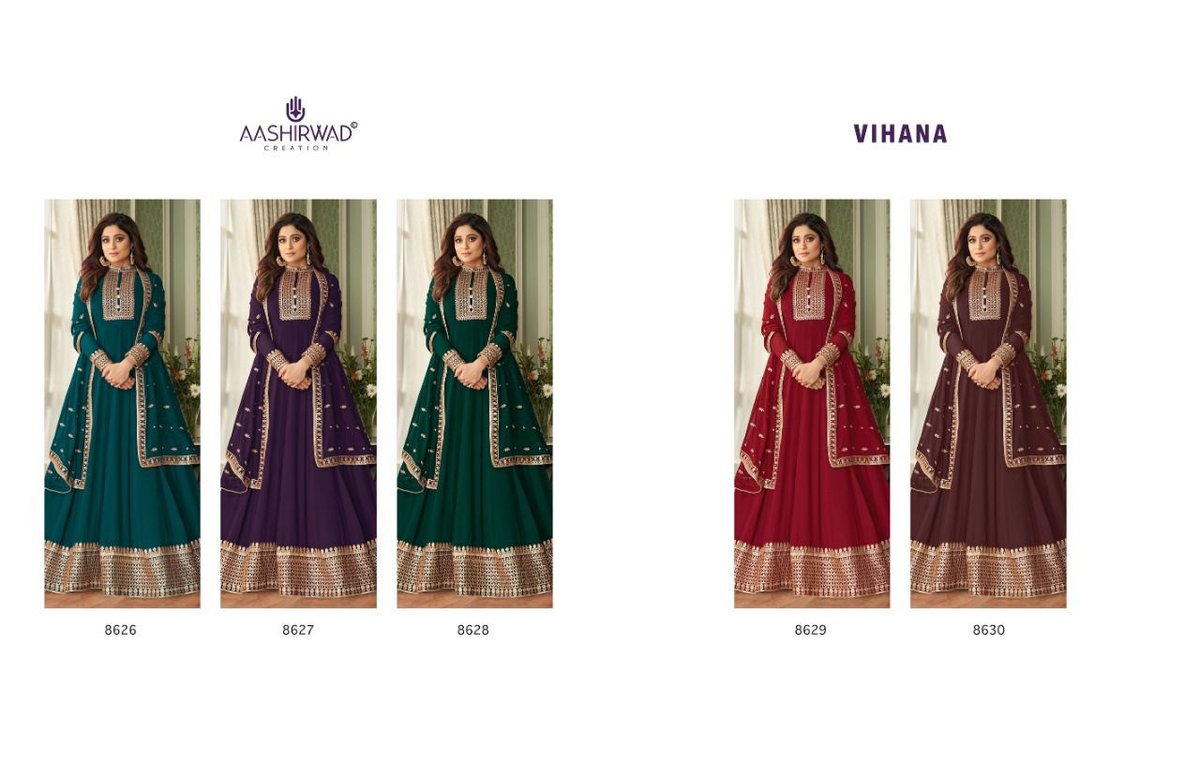 Aashirwad Creation Vihana 8626-8630 Series 6