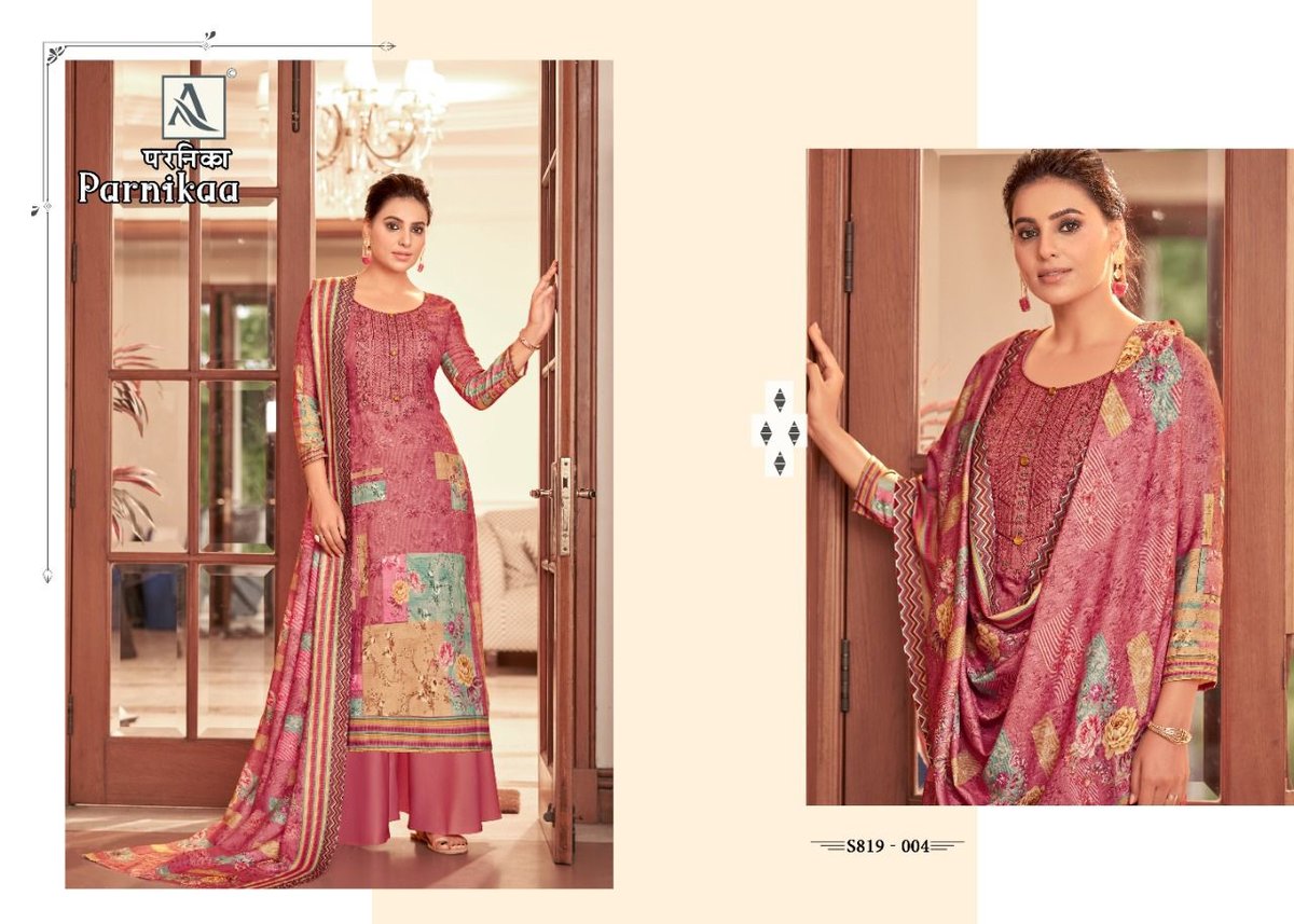 Alok Suits Parnikaa 819-001 To 819-010 Series 4