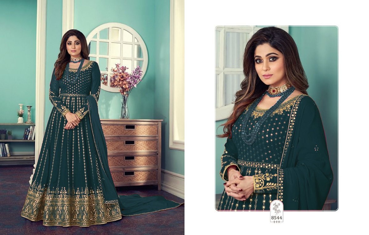 Aashirwad Creation Gulnar Premium Quality 8544 Colors 5