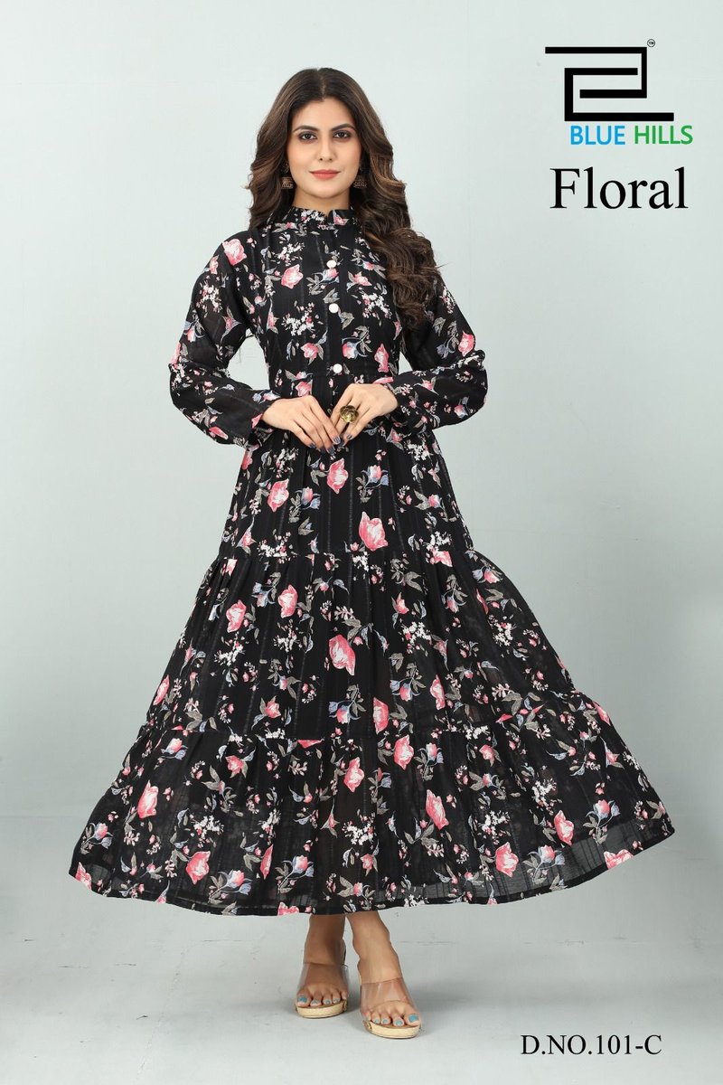 Blue Hill Floral 101 Colours 2