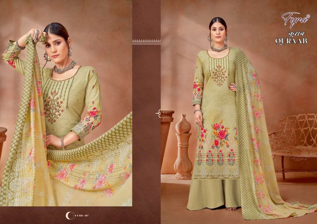 Alok Suit Fyra Quraab 926-001 to 926-010 Series 7