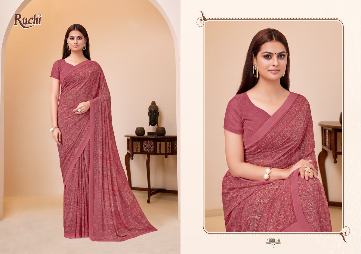 RUCHI SAREE RAGAA GEORGETTE 6