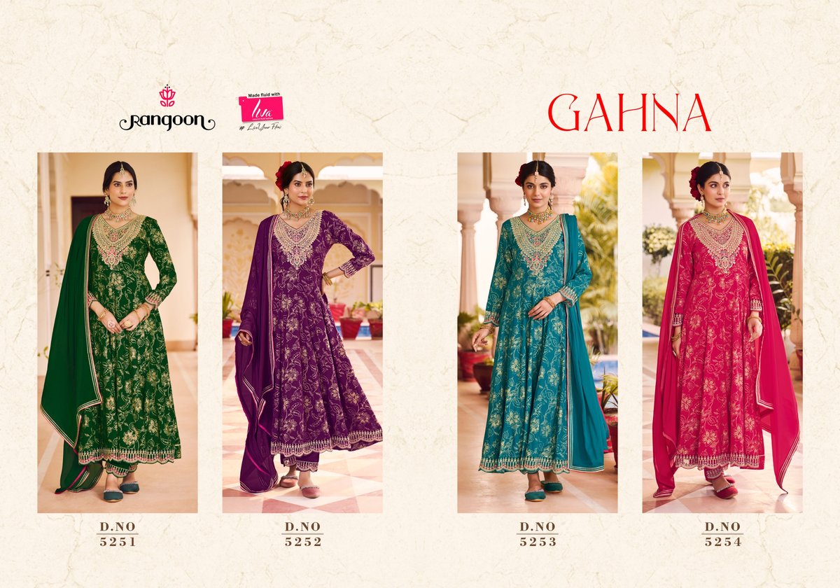 RANGOON GANHA 5251 TO 5254 5