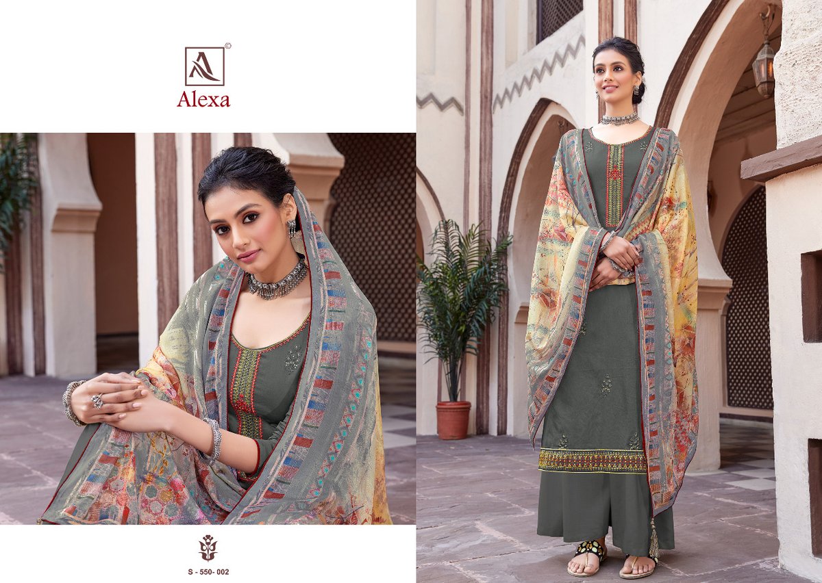 Alok Suits Alexa 550-001 to 550-010 Series 2