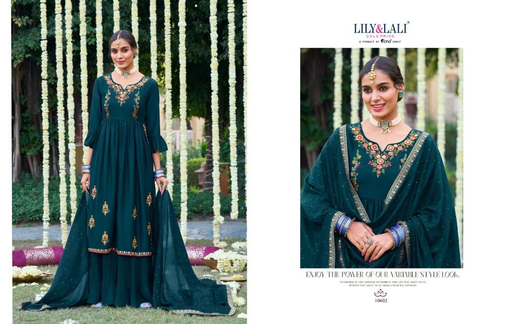 Lily And Lali Aafreen 10601-10606 Series 2