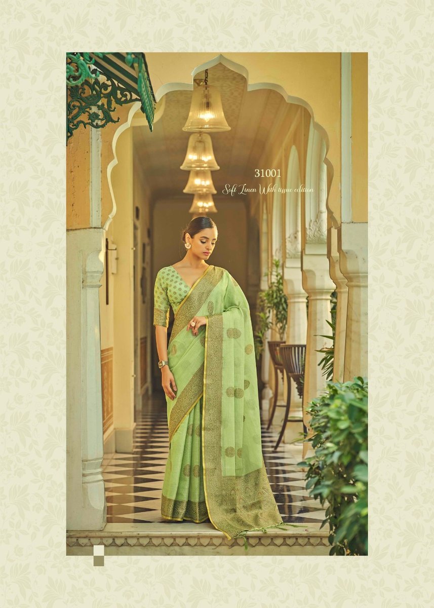 Rajpath Alencon Linen 31001-31006 Series 1